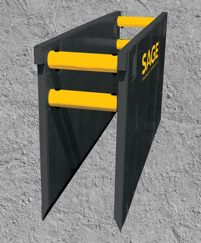 Medium Duty 4" Trench Shields Sage Rental Services
