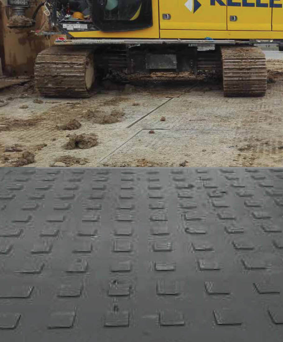 Composite Mats Rental in Texas - Road Mats for Heavy Equipment