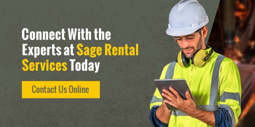Connect With the Experts at Sage Rental Services Today
